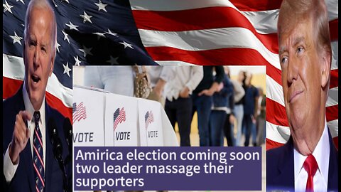 Amirica election coming soon politicians camping their supporters