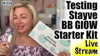 Live Testing the Stayve BB Glow Starter Kit with Dr.Pen, AceCosm | code Jessica10 Saves you Money