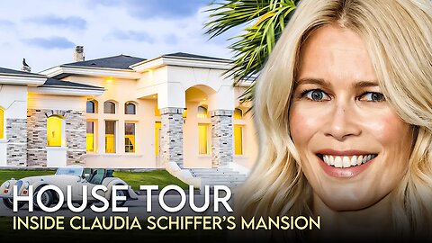 Claudia Schiffer | House Tour | $4 Million Mallorca Mansion & More