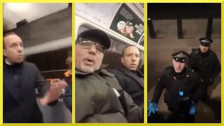 Geza Tarjany arrested after confronting Matt Hancock | WESTMINSTER | 24-1-23