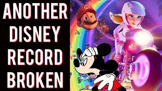 The Super Mario Bros Movie DESTROYS another Disney record! Nintendo is erasing their legacy!