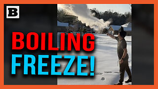 Alabama Man Turns Boiling Water into Icy Spectacle with Instant Freeze