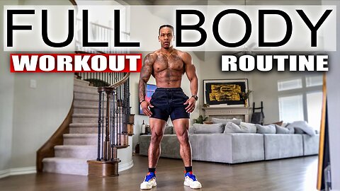 60 MINUTE FULL BODY WORKOUT(NO EQUIPMENT)