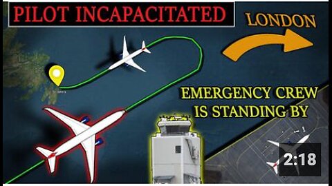 MEDICAL EMERGENCY: Boeing 777 pilot incapacitated over the Atlantic