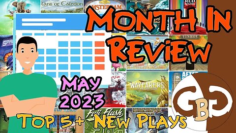 May 2023 Look Back | Ranking New to Me Games