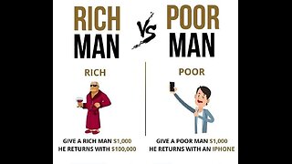 Rich vs Poor: A Tale of Mindsets