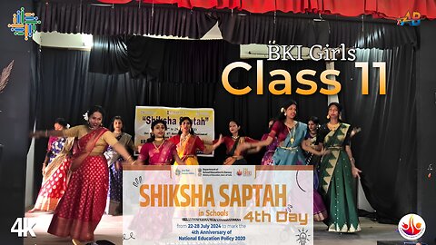 4th Day Shiksha Saptah Annual Culture of NEP 2020 Programe | Class 11 Girls | BKI | AB Royal Edits