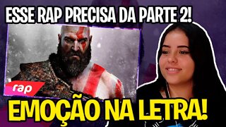 REAGINDO A Rap do Kratos (God of War) - EU SOU UM DEUS | NERD HITS