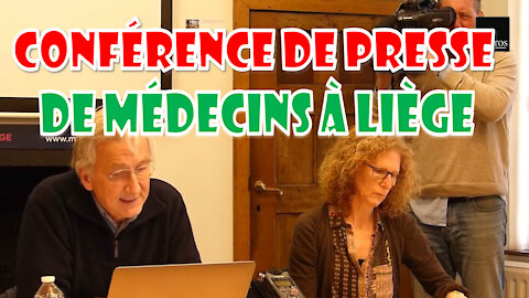 Covid19 Conférence de presse de médecins à Liège