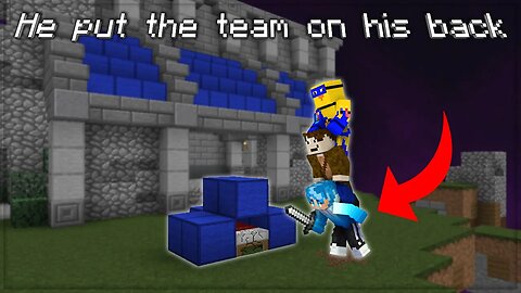 I got Carried Against a Bedwars Stream Sniper | Hypixel Bedwars Stream Clips