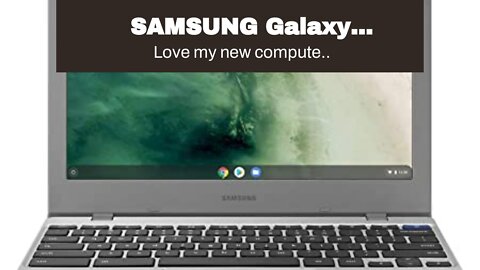 SAMSUNG Galaxy Chromebook 4 11.6-inch 64GB eMMC, 4GB RAM, Gigabit Wi-Fi, Chrome OS, HD Intel Ce...