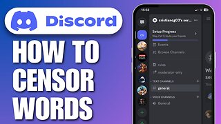 How To Censor Words In Discord Mobile
