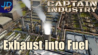 Turning Exhaust into Fuel 🚛 Ep58 🚜 Captain of Industry 👷 Lets Play, Walkthrough, Tutorial