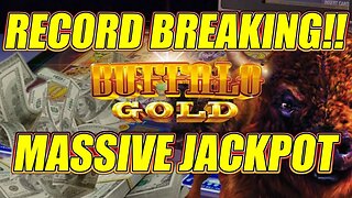RECORD BREAKING BUFFALO GOLD JACKPOT!!! 🪙 MY BEST EVER BAR TOP BONUS EVER RECORDED!