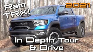2021 Ram 1500 TRX: Start Up, Test Drive & In Depth Review
