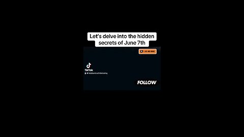 June 7th hidden secret expose