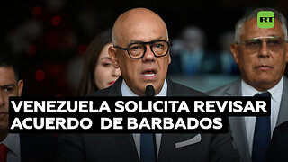 Venezuela pide revisar el acuerdo de Barbados tras conspiraciones contra Maduro