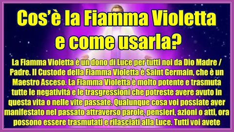 Cos’è la Fiamma Violetta e come usarla