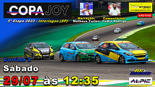 🔴 COPA JOY CHEVROLET | Corrida 2 | 5ª Etapa 2023 | Interlagos (SP) | Ao Vivo