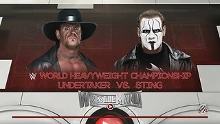 Undertaker VS Sting Wrestlemania Achievement