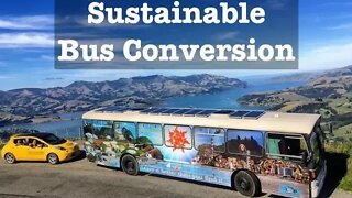 Sustainable Eco House Bus Tour - The Loop Crew | Bus Life NZ