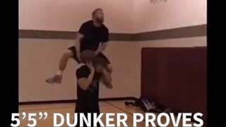 5'5" Dunker Proves You Don't Have To Be Tall To Dunk