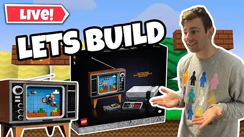 LEGO Nintendo Entertainment System (NES) Live Build #live