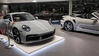 More of Porsche 911 Sport Classic and 911 Turbo Cabrio at Porsche Center Danderyd [4k 60p]