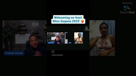 First YT Live Stream back from Guyana