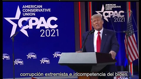 CPAC 2021 Donald Trump en español subtitulado