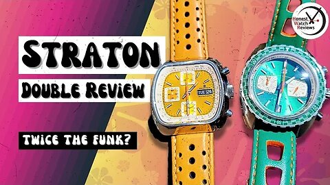 Straton Speciale & Syncro DOUBLE Watch Review #HWR