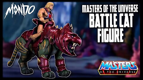 Mondo Masters of the Universe: Battle Cat 1/6 Scale Figure @TheReviewSpot
