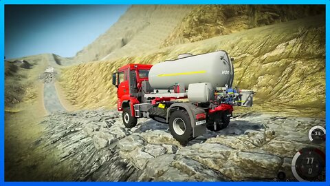 TruckFails | Trucks Man vs Rocks on road #03 – BeamNG.Drive | BeamNG.Drive |TrucksFails