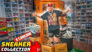 JIMMY HUMILDE $1,000,000 SNEAKER COLLECTION!