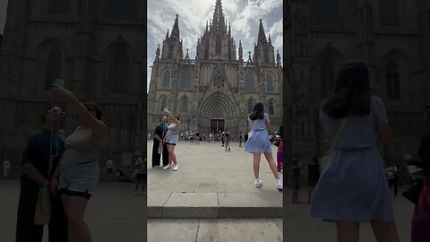 Gothic Free walking tour Barcelona Spain 🇪🇸 #barcelona #cathedralofbarcelona