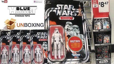 UNBOXING A STAR WARS RETRO COLLECTION STORMTROOPER