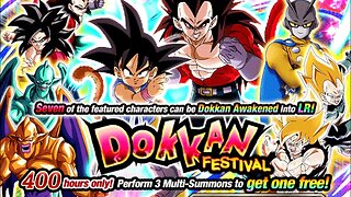 DOKKAN BATTLE 8TH ANNIVERSARY SUMMONS LR SSJ4 VEGETA AND GOKU SUMMONS!!#dokkanbattle #ssj4gogeta