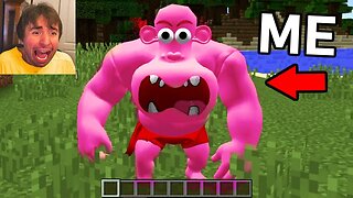 Trolling As HUNKY JAKE in Minecraft! (Garten of Banban 4)