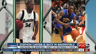 Stephon Carter eager to continue basketball legacy in Bakersfield