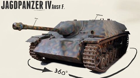 Jagdpanzer Ausf.F. Walkaround - Saumur Tank Museum.