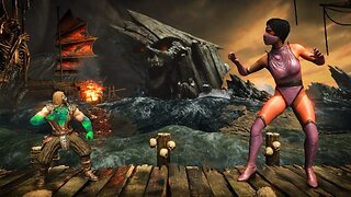 Giant Mileena Vs Tremor Mortal Kombat XL Mod