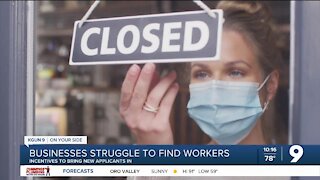 Small businesses struggle to find workers