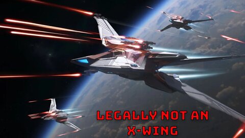 Fleet on Fleet action with the not not X-WING #starcitizen