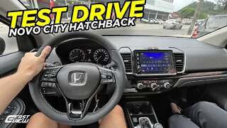 TEST DRIVE NOVO HONDA CITY EXL HATCH 1.5 FLEX 2022! TÃO CONFORTÁVEL QUANTO A VERSÃO SEDAN?