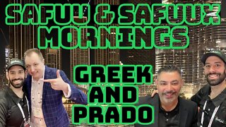 SAFUU & SAFUUX MORNINGS LIVE WITH GREEK AND PRADO