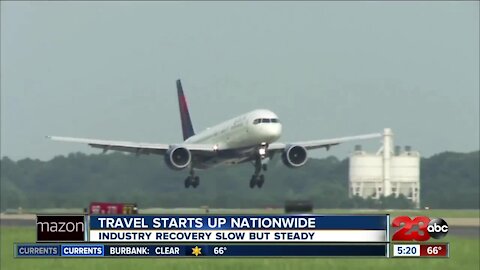 Travel starts up nationwide, industry recovery slow but steady