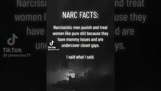 Are Narcissists closeted gays? 🥸🥸