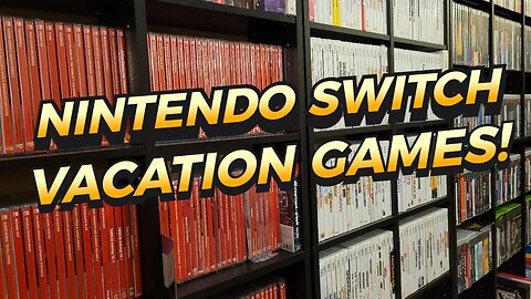 Switch Games to bring on Vacation (Co-op Games & BANGERS!)