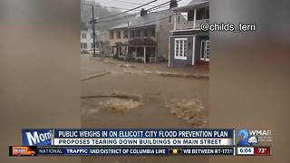 Public weighs in on Ellicott City Flood Mitigation Plan