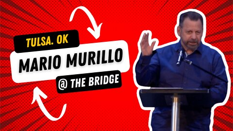 Mario Murillo speaking at The Bridge, Tulsa, OK